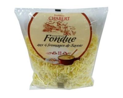 FONDUE 4 FROMAGES SACHET 400G X4