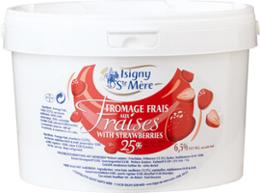 FROMAGE FRAIS FRAISES SEAU 3KG X 1