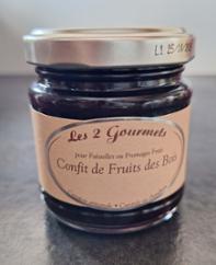 CONFIT DE FRUITS - FRUITS DES BOIS RECHARGE 100G X12