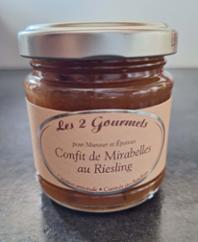 CONFIT DE FRUITS - MIRABELLE  RECHARGE 100G X 12