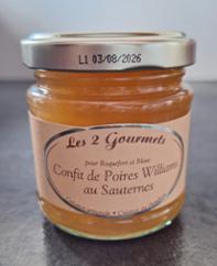 CONFIT DE FRUITS - POIRE RECHARGE 100G X 12