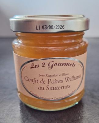 CONFIT DE FRUITS - POIRE RECHARGE 100G X 12