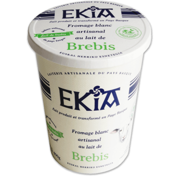 FROMAGE BLANC DE BREBIS EKIA 400G X 6