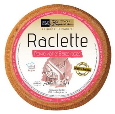 RACLETTE POIVRE VERT & BAIES ROSES X1