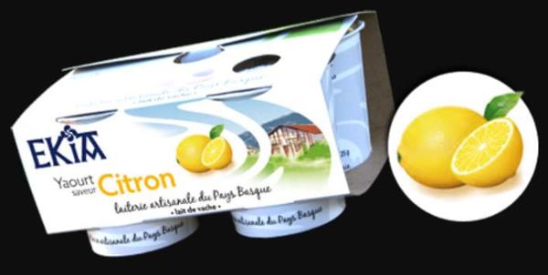 YAOURT BREBIS CITRON (125GX2) x 6