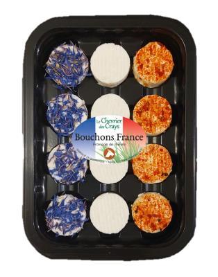 BOUCHONS CHVRE FRANCE(X12) 140GX4