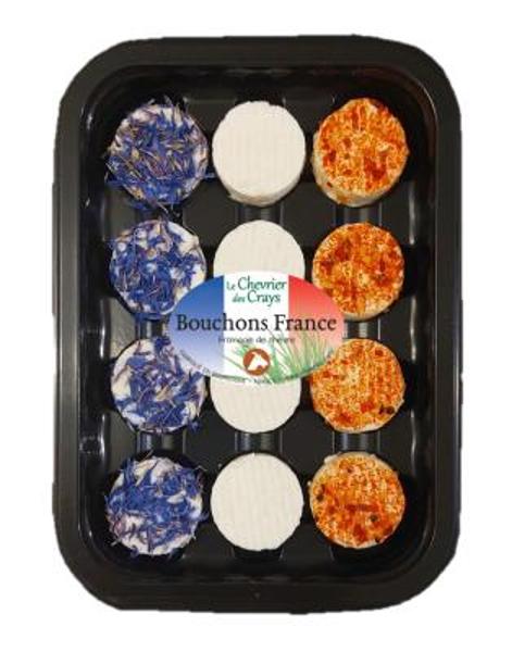 BOUCHONS CHVRE FRANCE(X12) 140GX4