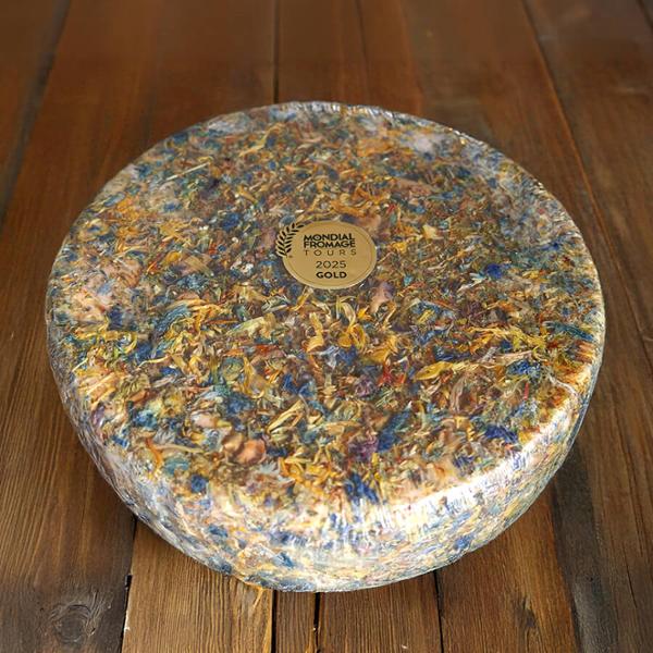 TOMME DE CHEVRE AUX FLEURS 1.3KG X1