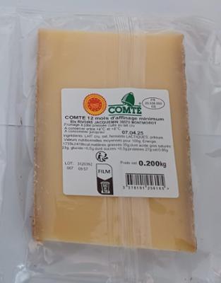 COMTE AOP 12 MOIS PORTION RIVOIRE 200G X10
