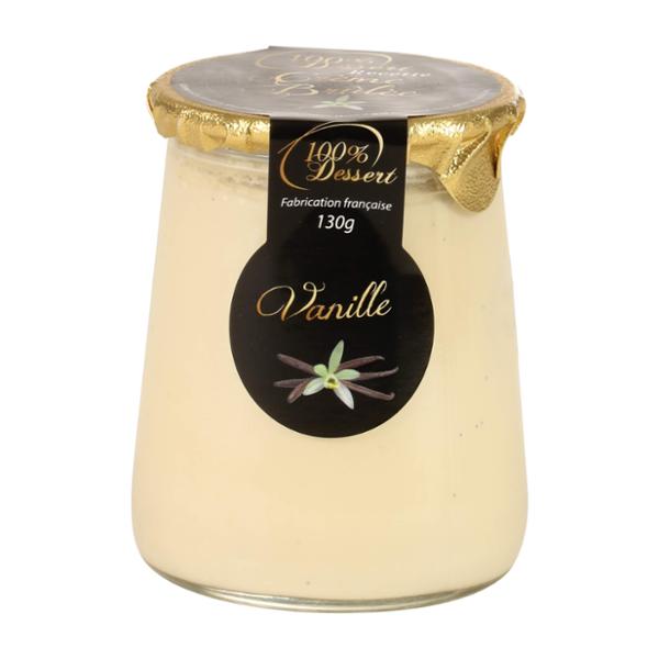 CREME DESSERT VANILLE 130 GR X12