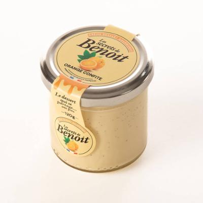 CREME DESSERT ORANGES 130 GR X12