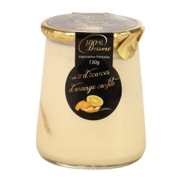 CREME DESSERT ORANGES 130 GR X12